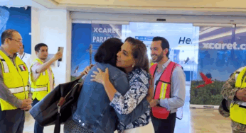 Agradece Mara Lezama el apoyo de Aduanas para eliminar cobro a pasajeros